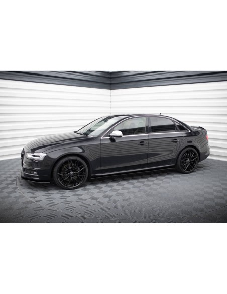 MAXTON España Side Skirts Diffusers V.1 Audi S4 / A4 / A4 S-Line B8 / B8 FL