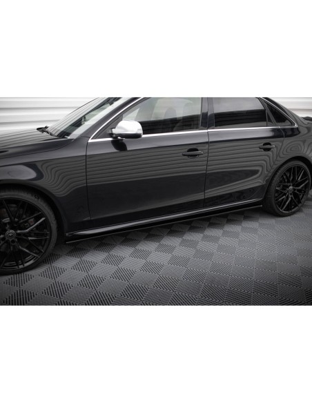 MAXTON España Side Skirts Diffusers V.1 Audi S4 / A4 / A4 S-Line B8 / B8 FL