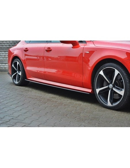 MAXTON España Side Skirts Diffusers Audi S7 / A7 S-Line C7 FL