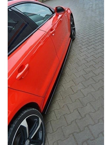 MAXTON España Side Skirts Diffusers Audi S7 / A7 S-Line C7 FL