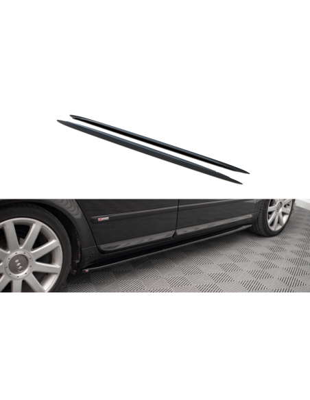MAXTON España Side Skirts Diffusers V.1 Audi S4 / A4 / A4 S-Line B6 / B7