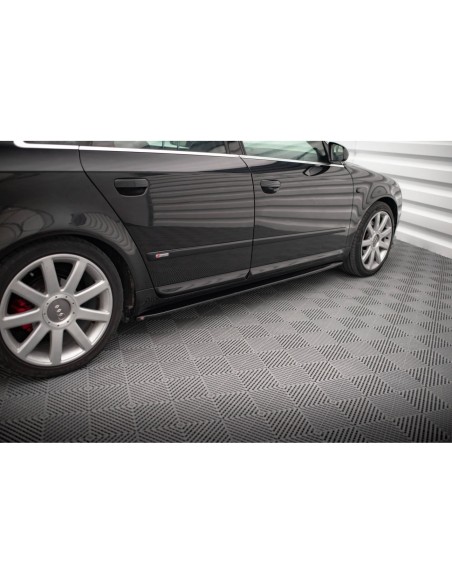 MAXTON España Side Skirts Diffusers V.1 Audi S4 / A4 / A4 S-Line B6 / B7