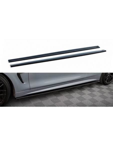 MAXTON España SIDE SKIRTS DIFFUSERS for BMW 4 Coupe / Gran Coupe / Cabrio M-Pack F32 / F36 / F33