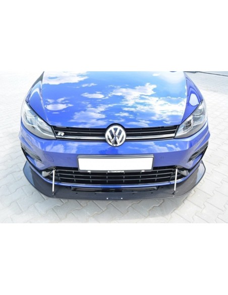 MAXTON España Hybrid Front Racing Splitter VW Golf 7 R / R-Line Facelift