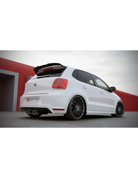 MAXTON España SPOILER EXTENSION VW POLO MK5 (R WRC LOOK)