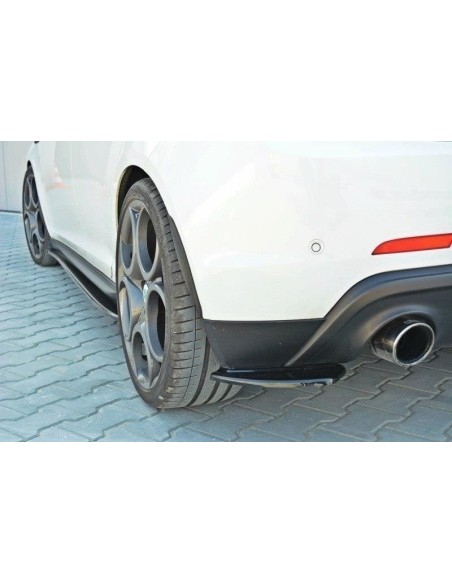 MAXTON España REAR SIDE SPLITTERS Alfa Romeo Giulietta Zender