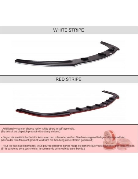 MAXTON España FRONT SPLITTER AUDI A3 8P (FACELIFT MODEL)