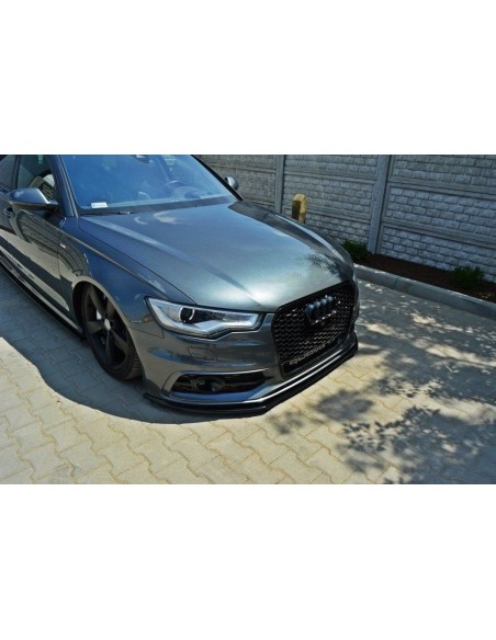 MAXTON España Front Splitter V.1 Audi S6 / A6 S-Line C7