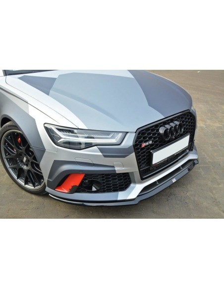 MAXTON España Front Splitter V.2 Audi RS6 C7 / C7 FL
