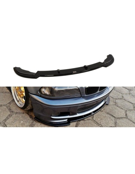 MAXTON España FRONT SPLITTER V.1 for BMW 3 E46 MPACK COUPE