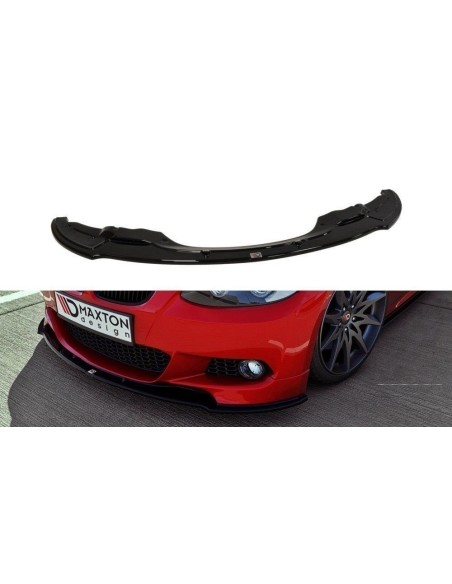 MAXTON España FRONT SPLITTER for BMW 3 E92 MPACK (PREFACE MODEL fits M Performance splitters)