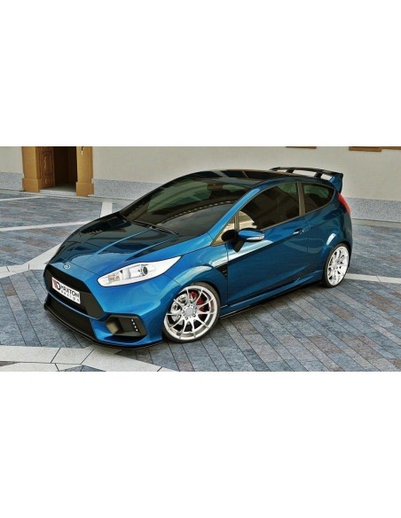 MAXTON España Front Splitter (Focus RS Look Bumper) Ford Fiesta Mk7 FL