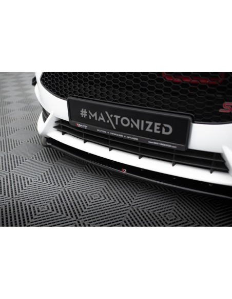 MAXTON España Front Splitter (Cupra) Ford Fiesta ST Mk7 FL