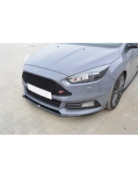 MAXTON España Front Splitter Ford Focus ST Mk3 FL (Cupra)