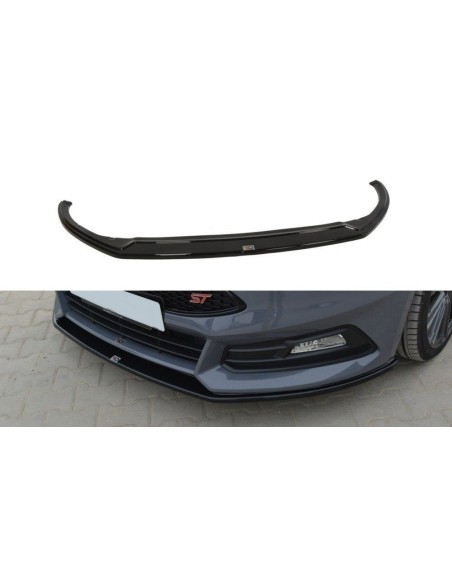 MAXTON España Front Splitter V.2 Ford Focus ST Mk3 FL