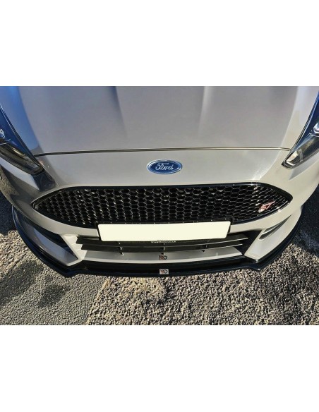 MAXTON España Front Splitter V.3 Ford Focus ST Mk3 FL