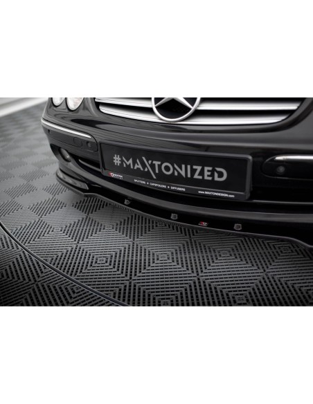 MAXTON España FRONT SPLITTER V.1 MERCEDES CLK W 209 FOR STANDARD VERSION