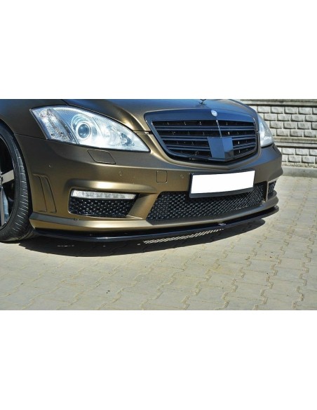 MAXTON España FRONT SPLITTER MERCEDES S-CLASS W221 AMG