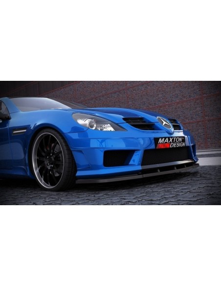 MAXTON España Front Splitter Mercedes SLK R171 (for Me-SLK -r171-AMG172-f1)