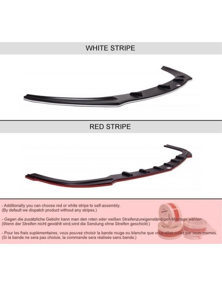 MAXTON España Front Splitter Mercedes SLK R171 (for Me-SLK -r171-AMG172-f1)