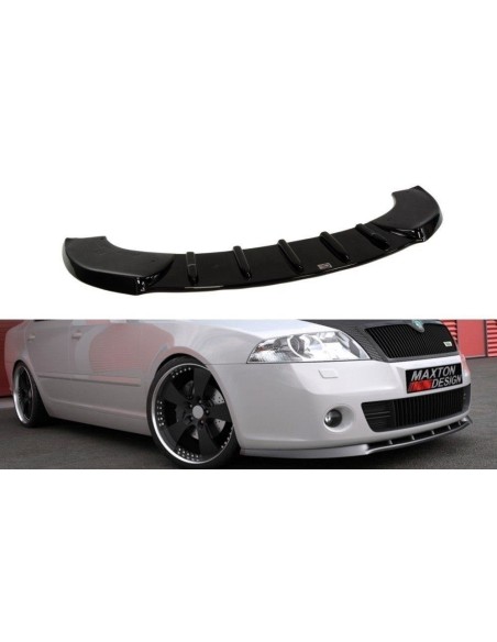 MAXTON España FRONT SPLITTER OCTAVIA 2, FIT ONLY FOR OCTAVIA 2 RS PREFACE MODEL