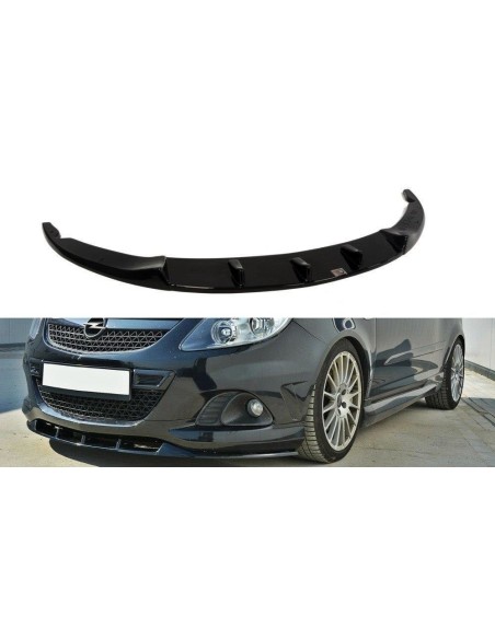 MAXTON España FRONT SPLITTER OPEL CORSA D NURBURG (FOR OPC / VXR BUMPER)