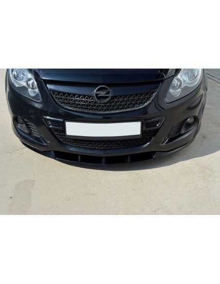 MAXTON España FRONT SPLITTER OPEL CORSA D NURBURG (FOR OPC / VXR BUMPER)