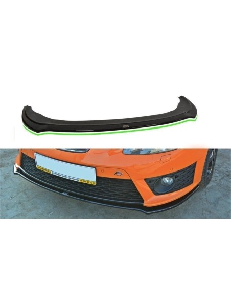 MAXTON España FRONT SPLITTER V.2 SEAT LEON MK2 CUPRA / FR (FACELIFT)