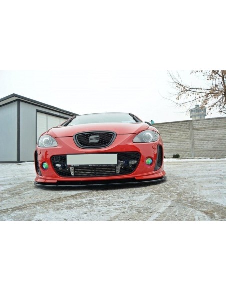 MAXTON España FRONT SPLITTER SEAT LEON MK2 MS DESIGN