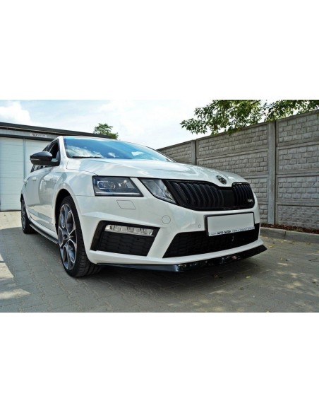 MAXTON España Front Splitter V.2 Skoda Octavia RS Mk3