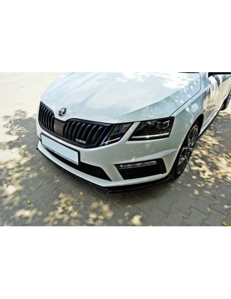 MAXTON España Front Splitter V.1 Skoda Octavia RS Mk3