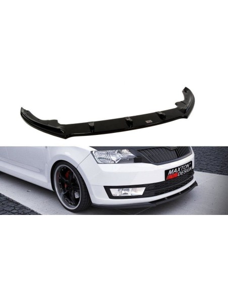 MAXTON España Front Splitter V.1 Skoda Rapid