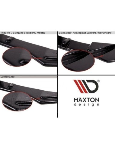 MAXTON España Front Splitter Skoda Superb Mk2 FL
