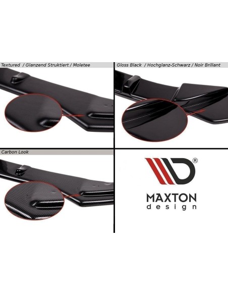 MAXTON España Front Splitter Skoda Superb Mk2 FL