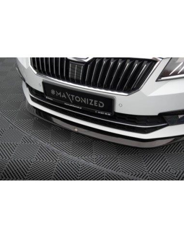MAXTON España Front Splitter V.1 Skoda Superb Mk3