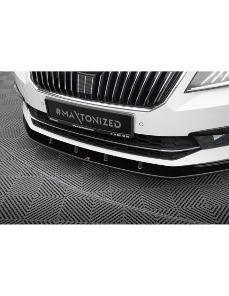 MAXTON España Front Splitter V.3 Skoda Superb Mk3