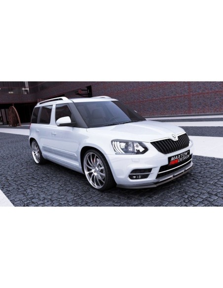 MAXTON España FRONT SPLITTER SKODA YETI CITY FACELIFT MODEL