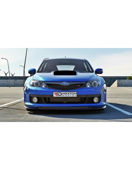 MAXTON España Front Splitter v.1 Subaru Impreza WRX STI 2009-2011