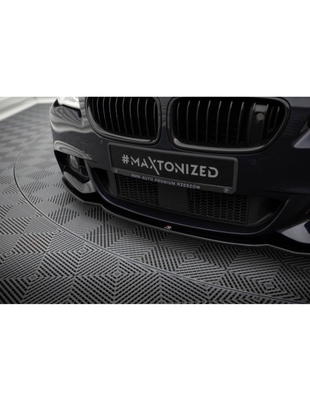 MAXTON España FRONT SPLITTER V.2 for BMW 5 F10/F11 MPACK