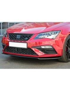 MAXTON España Front Splitter V.2 Seat Leon Cupra / FR Mk3 FL 2