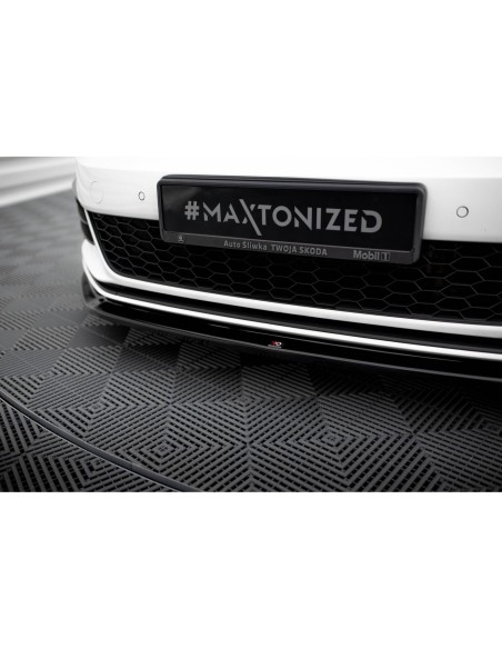 MAXTON España FRONT SPLITTER V.2 VW GOLF VII GTI FACELIFT