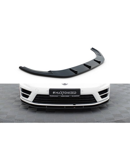 MAXTON España Front Splitter V.1 VW Golf 7 R / R-Line