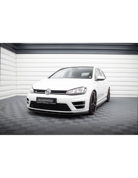 MAXTON España Front Splitter V.1 VW Golf 7 R / R-Line
