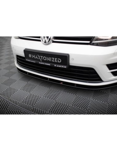 MAXTON España Front Splitter V.1 VW Golf 7 R /...