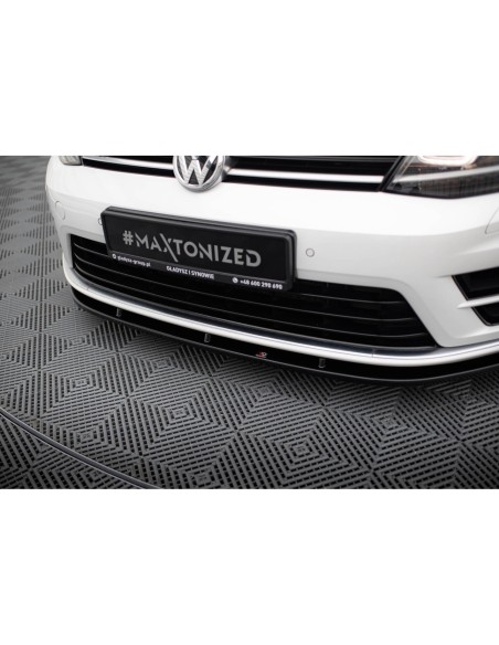 MAXTON España Front Splitter V.1 VW Golf 7 R / R-Line