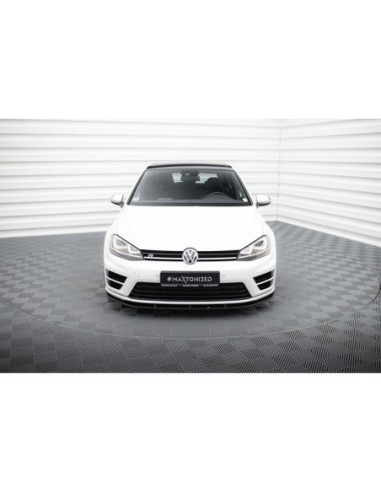 MAXTON España Front Splitter V.1 VW Golf 7 R /...