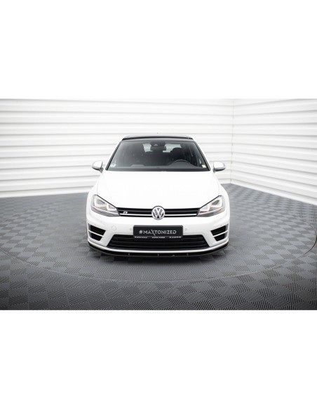 MAXTON España Front Splitter V.1 VW Golf 7 R / R-Line