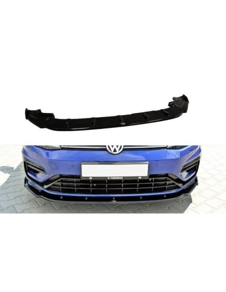 MAXTON España Front Splitter V.1 VW Golf 7 R / R-Line Facelift