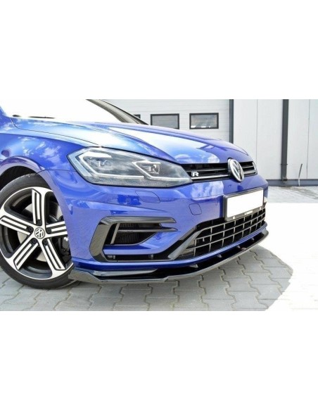 MAXTON España Front Splitter V.1 VW Golf 7 R / R-Line Facelift