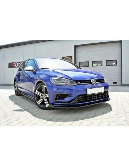 MAXTON España Front Splitter V.1 VW Golf 7 R / R-Line Facelift